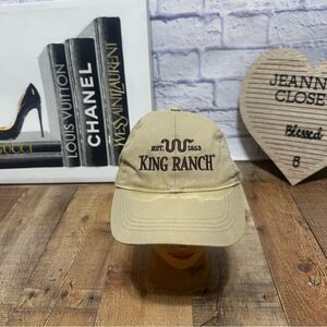 King Ranch Hat Cap Strap Back Cotton Kingsville Texas Has Flaws rodeo